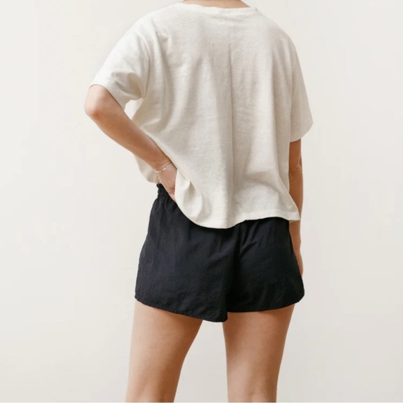 NWT PRIORY Running Short in Nylon Black​​​ - Picture 2 of 5